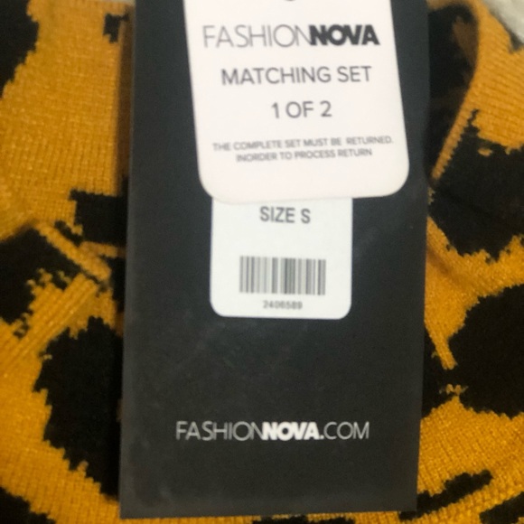 Two- piece leopard print dress - Picture 3 of 3